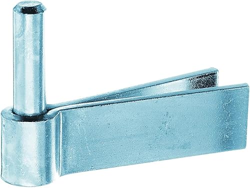 Alberts 306779 Cardine da murare, gancio a muro F, zincato blu, entrata Ø14 mm, 92 x 30 mm - Honorern