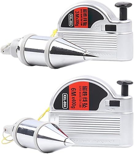 Strumento di misurazione multifunzionale magnetico a piombo per livellamento verticale per cavo di ricircolo automatico da 3 m 6 m e stabilizzazione rapida pratico filo magnetico a piombo 3 m 6 m - Honorern