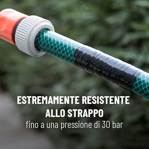 greate nastro isolante termico adesivo autosigillante 25 mm x 3 m - nastro in silicone nero per acqua e aria - nastro silicone, nastro sigillante per tubi idraulici, riparazioni e per elettricisti - Honorern