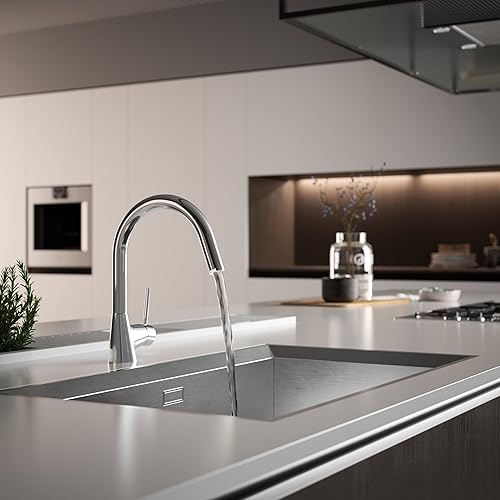 Ideal Standard B9328AA Nora Miscelatore Cucina monocomando da apoggio su lavello, cromato - Honorern