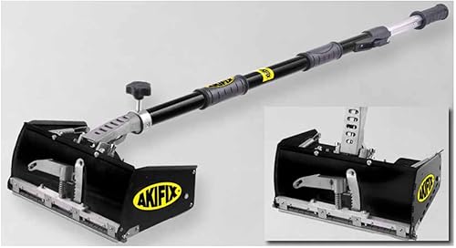 Akifix NATG09200 Distributore manuale in metallo con serbatoio stucco per giunti in cartongesso a parete e soffitto - Honorern