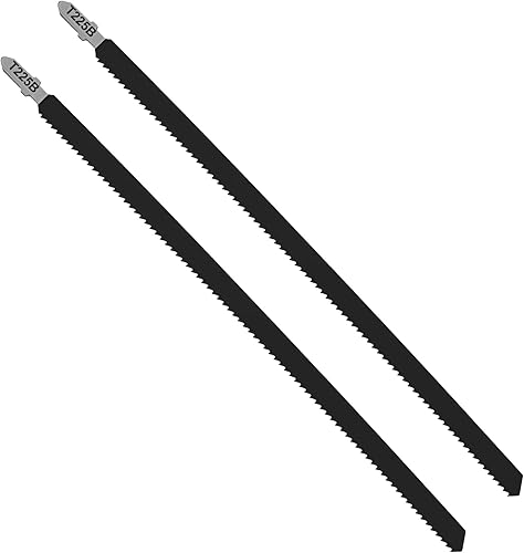 2 Pezzi Lame Per Seghetto Alternativo Per Legno T225B Da 250 Mm Compatibile Con Bosch Compatibile Con Metabo Compatibile Con Makita In Acciaio Ad Alto Tenore Di Carbonio - Honorern
