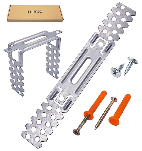 SKIR'CO (10 pz) Staffe di Montaggio 60/75 mm, Appendiabiti a Soffitto Diretti, U-Hanger per Profilo CD - Honorern