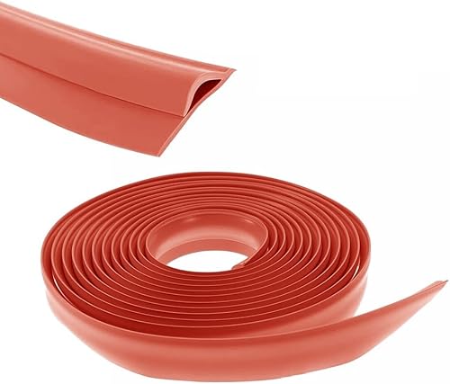 Striscia adesiva sicura e sicura per bordi del tappeto, lunghezza, transizione senza cuciture (grigio, 3 metri) - Honorern