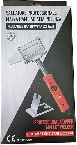 SALDATORE ELETTRICO PROFESSIONALE A MAZZA ALTA POTENZA IE550 PROJECT - Honorern