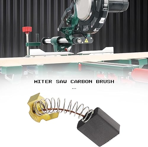 2 Paia Di Spazzole Di Carbone 7x17x17mm Compatibile Con Rexon M2500A Troncatrice Parti Di Ricambio Per Utensili Elettrici Accessori Per Utensili Elettrici - Honorern