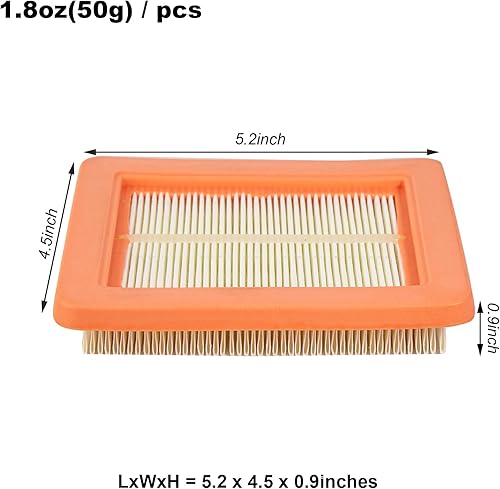 ZLKSKER Elemento filtro aria 17211-Z8B-901 compatibile con Honda GCV160LA1 HRR216 HRS216 HRN216 HRZ216 GCV190LA HRB217 EB2800I A, filtro aria per tosaerba, 2 pezzi - Honorern