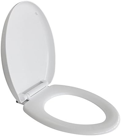 03036622 Sedile WC, Plastica, Universale, Rallentato Ispezionabile, Bianco, 45 x 36.5 x 7 cm - Honorern