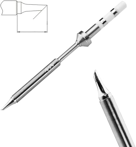 MINIWARE Punta per saldatrice per Saldatore TS-BC2, per Kit di Ricambio per saldatrice per Saldatore a cifre Portatili TS101 da 65 W - Honorern