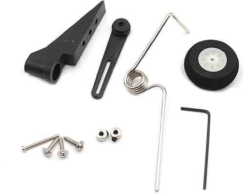 RC Airplane Tailwheel Staffa Assembly, leggero e, adatto per 60 120size aerei - Honorern