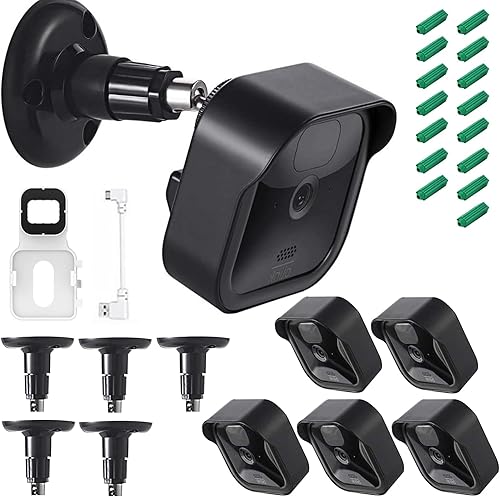 5 Pezzi Outdoor Supporto Per Fotocamera, Flessibile Supporto Outdoor Supporto Per Fotocamera Da Esterni Outdoor Accessori Home Security, per Fotocamera Blink Outdoor Camera - Honorern