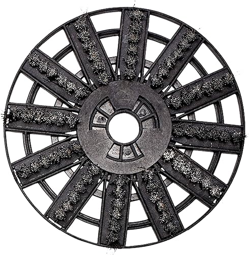 kwb by Einhell Spazzola abrasiva in acciaio (Ø 180 mm per metallo, legno, cemento, mattoni - adatta per smerigliatrice per pareti e cemento TE-DW 180) - Honorern