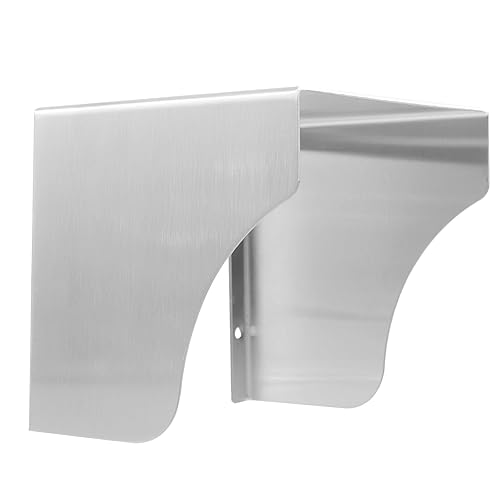 Angoily Parapioggia per Campanello in Acciaio Inox, Protezione per Campanello Esterno, Copri Campanello per Campanello Ad Anello, Presa E Lucchetto Con Codice - Honorern