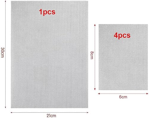Schermo a Rete in Acciaio Inossidabile,Rete Metallica Acciaio Inox,Rete Metallica Maglia,Rete di Rinforzo Rodent,Filtro Filtrante Retinata a Prova di Roditori Mantiene Fuori Tutti - Honorern