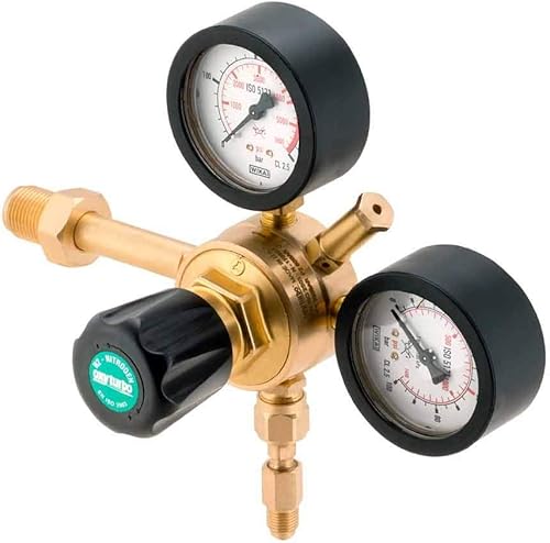 RIDUTTORE DI PRESSIONE AZOTO 60 BAR MAXYMUM OXYTURBO GAS COMPRESSI FINO 300 BAR - Honorern