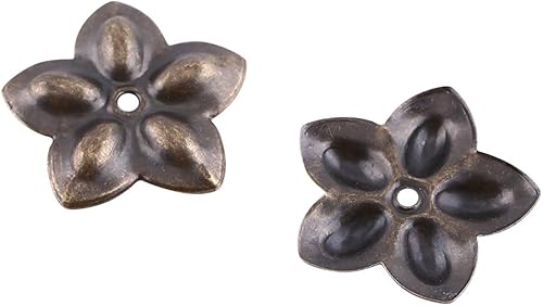 100 pz Vintage Tappezzeria Chiodi Bronzo Metallo Etichetta Mobili Divano Scarpiera Porta Decorativa Tack Stud Hardware Perni e chiodini(Verde 16 * 15 mm) - Honorern