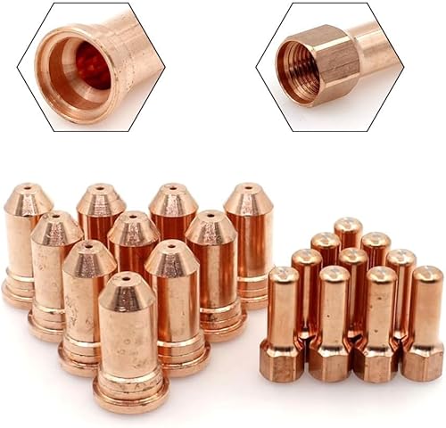 20 Elettrodi e ugelli per torcia da taglio al plasma, 1 4 mm per PT100 IPT100 - Honorern