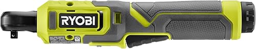 Ryobi RR14W4-120G, Avvitatore a Cricchetto con Batteria 4V USB al Litio 2.0Ah, Ideale per Avvitare e Svitare Piccoli Bulloni e Dadi, Velocità 210 giri/min, Velocità Regolabile, Cavo USB Incluso - Honorern