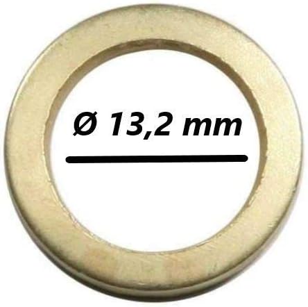 50 fitsche Anelli – Ø 18,8 mm Esterno/Interno Ø 13,2 mm - Honorern