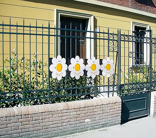 Margherita Cassetta Postale Mia con Sportello, Multicolore, Set di 2 Pezzi - Honorern