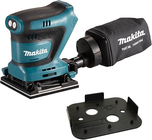 Makita Levigatrice orbitale 18 V LXT 114 x 140 mm pinzette DBO482Z - Honorern