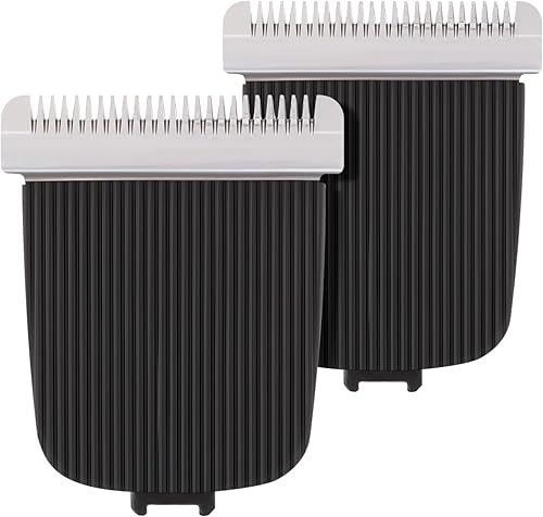 2 Pezzi Lame di Ricambio per Manscaped, Elettrico Sostituzione Lame Tagliacapelli Snap-in Sostituzione Lama Tagliacapelli Compatibile con Manscaped Rasaerba 4,0/3,0/2,0 - Honorern