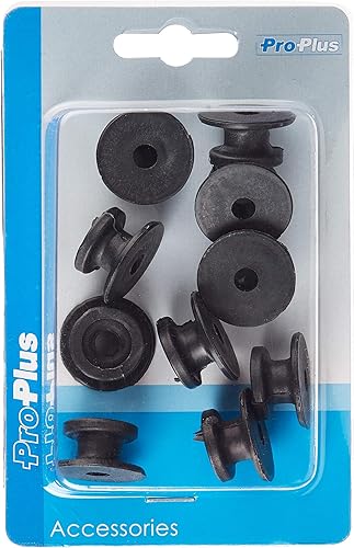 PRO PLUS 342150S - Ganci Rotondi in plastica, 10 Pezzi - Honorern