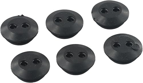 Passacavo in gomma per serbatoio carburante, guarnizione universale per tubo del carburante, kit di guarnizioni per decespugliatore, tagliaerba, parti (6 pezzi), HGS433F9Y90OE6B145K97 - Honorern