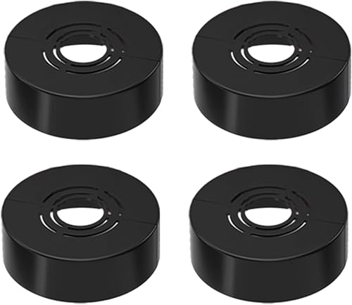 4 Pezzi Coperture da Parete per Tubi, 3 Misure in 1 Rubinetti per Doccia Accessori per Rubinetti, Copri Tubi Rosette per Termosifoni Termosifone Split per Ø 20,5 mm/25,5 mm/32,5 mm - Honorern