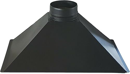 CAPPA PER BARBECUE CAMINO FOCOLARE A LEGNA L 125 x P 63 x H 40 USCITA FUMI DIAMETRO 25 cm - Honorern