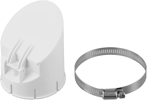 Tubo di drenaggio multifunzionale in PVC, valvola di scarico a pavimento, 50-160 mm, antiodore, chiusura automatica, per balconi e giardini (110 mm) - Honorern