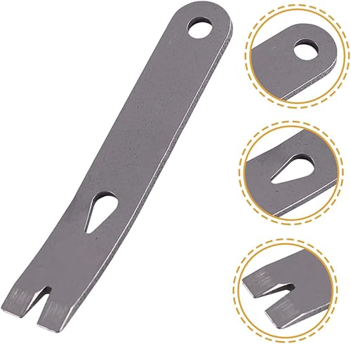 Gadpiparty Mini Portachiavi Con Leva 5 Pezzi in Acciaio Inossidabile Strumento Compatto Per Campeggio Escursionismo E Emergenza - Honorern