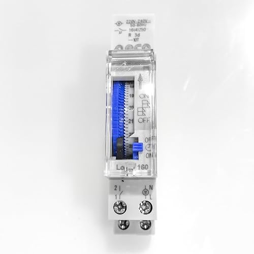 Interrutore orario meccanico giornaliero LOGIC160 GECA 31600362 - Honorern