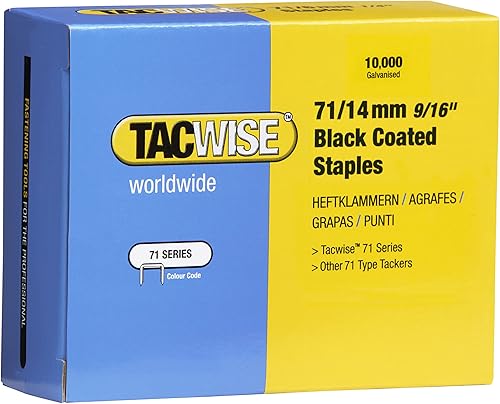 Tacwise Punti Metallici Zincati, da 71/14 mm - Honorern