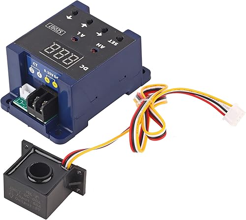 Hilitand Amperometro Digitale DC SZD07 8-35V DC 0,3-50A Sensore Hall Protezione da Sovraccarico - Honorern