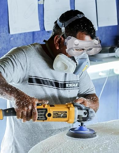 Occhiali di sicurezza per adulti, per levigatura, scienza o qualsiasi tipo di fai da te che necessita di protezione degli occhi. Antigraffio - Resistente alla nebbia - Honorern