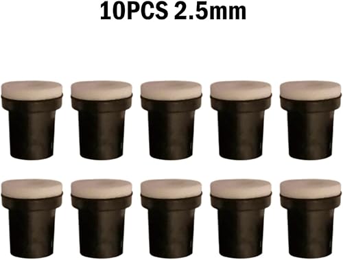10 ugelli per sabbiatrice da 2 a 3,5 mm per serbatoi di sabbiatura da 5 galloni (3 mm) - Honorern