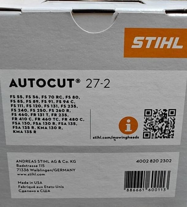 TESTINA FALCIANTE AUTOCUT 27-2 - Honorern