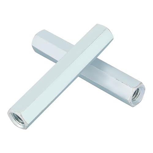 Dadi esagonali lunghi per asta 2 pezzi M8 × 66 in acciaio al carbonio lunghi dadi esagonali per elettrodomestici da ufficio viti di montaggio - Honorern