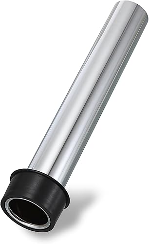 1 tubo di troppopieno in ottone per lavello da 19 cm, tubo per lavello da cucina, tappo di scarico per lavello da cucina, tubo di troppopieno per scarico da 4,3 cm - Honorern