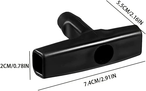 4 Pcs maniglia di avviamento autoavvolgente maniglia di avviamento a fune per tosaerba, maniglia di avviamento per motore a benzina, avviamento a strappo per tosaerba - Honorern