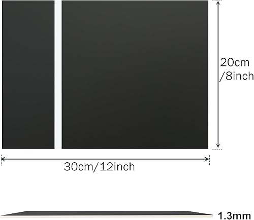 4 targhette in acrilico verde da 20 x 30 cm, per incisione laser, personalizzate in plastica su misura per casa, ufficio, negozio, pannello verde con incisione bianca - Honorern