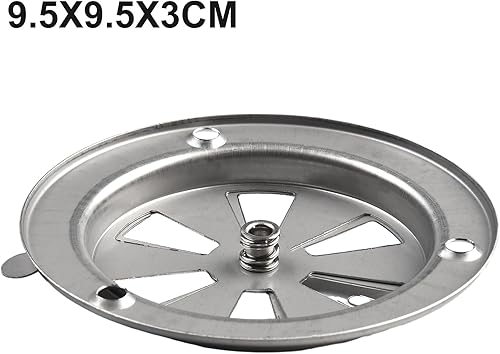 FACULX - Ventola di sfiato per barbecue, in acciaio inox, a lunga durata, per griglia di scarico e stufa, misura regolabile - Honorern