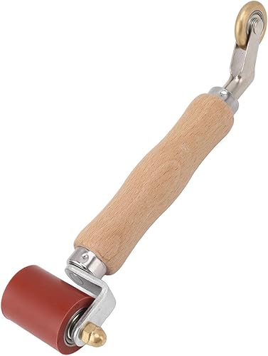 Rullo di Saldatura, 40mm Rullo Pressore Silicone 2 in 1 Rullo di Pressione Mano Resistente Alle Alte Temperature per la Saldatura di Materiali Sintetici, Teloni in PVC e Pellicole (Verde) - Honorern