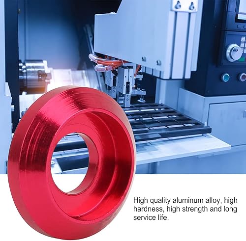 20PCS 6061 M3 Guarnizione per vite in lega di alluminio Rondella conica Spessore esagonale Rondella Viti a rondella(Rosa) - Honorern