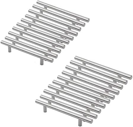 20 Pezzi maniglie per mobili da cucina acciaio inox -Mobili da Cucina maniglie a T per mobili Maniglie per armadietti distanza dei Fori 160mm - Honorern