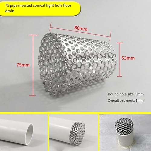 Soluzione di filtro di scarico a pavimento in acciaio inossidabile 304 professionale (110 mm) - Honorern