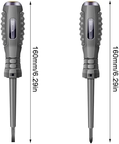 3 modelli, cacciavite a penna a prova di induzione, penna elettrica a doppia luce colore, penna elettrica tester di tensione, circuito scanalato avvitatore a percussione - Honorern