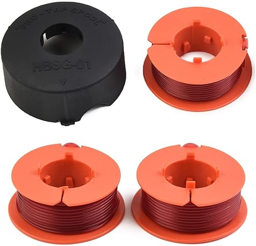 3 pz Strimmer Spool Line+1 Copertura per Bosch Art 23 26 30 Combitrim Easytrim per PRO-Tap Spool Line F016800175 - Honorern
