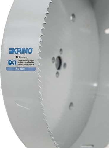 KRINO 2106013300 Seghe a Tazza Bimetalliche HSS a Dentatura Variabile, Grigio, Ø 133 mm - Honorern